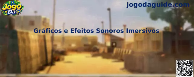 Representação de gráficos e efeitos sonoros imersivos em uma experiência de jogo