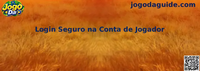 Orientações para login seguro na conta de jogador