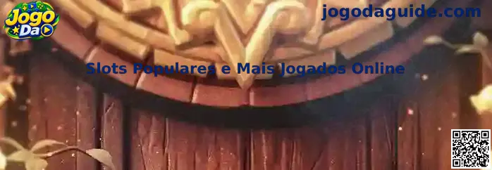 Guia visual sobre slots populares e mais jogados online