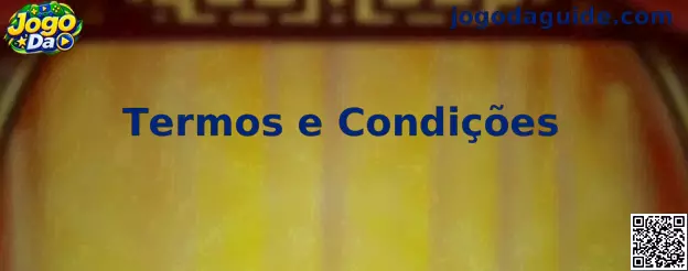 Ilustração relacionada aos Termos e Condições do Jogo Da