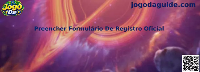Guia para preencher formulário de registro oficial no Jogo Da