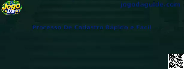 Ilustração do Processo De Cadastro Rápido e Fácil no Jogo Da