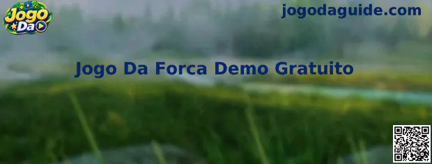 Ilustração da experiência Jogo Da Forca Demo Gratuito